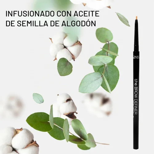 Vista 7 de Palladio Beauty - Lápiz definidor de cejas, lápiz de cejas ultra preciso con poder de larga duración, brocha de carrete mezcla color para un acabado