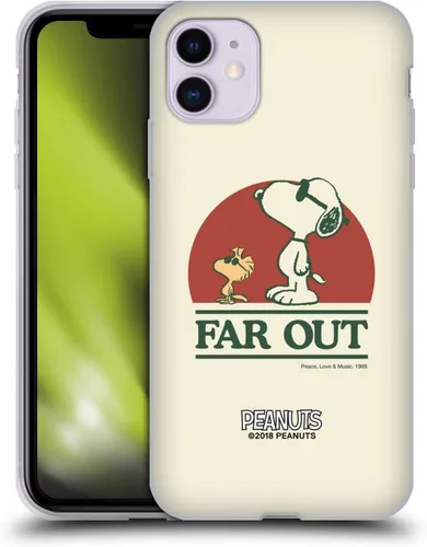 Vista 16 de Head Case Designs Funda de gel suave con licencia oficial de Peanuts Freak Flag Fly Woodstock 50th compatible con Apple iPhone 7 Plus/iPhone 8 Plus