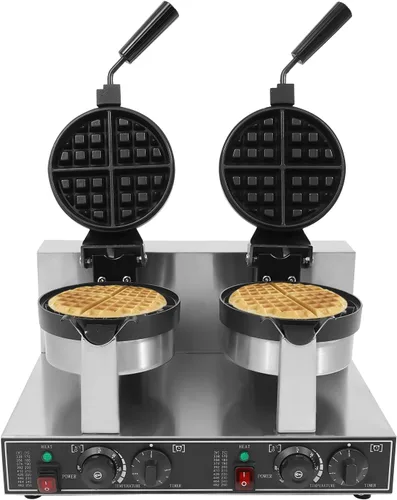 Vista 17 de Electric Ice Cream Cone Machine Commercial 1200W Waffle Cone Maker