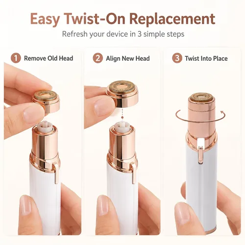 Vista 5 de Cabezales de repuesto para removedor de vello facial Finishing Touch Flawless Generation 2, 6