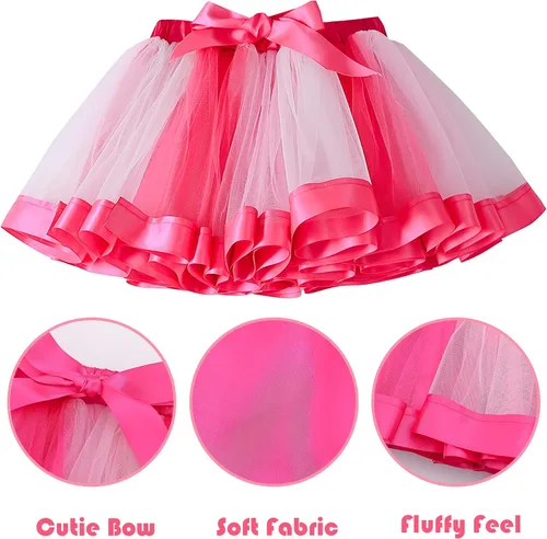 Vista 6 de SHELOVESIT Conjunto de disfraz de princesa melocotón para niñas, vestido de tutú de princesa de Super Bros para cosplay, fiesta de Halloween