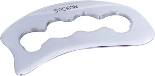 Vista 2 de STICKON Gua Sha Herramienta de masaje de acero inoxidable Gua Sha Scraping Herramientas de masaje IASTM Herramientas gran herramienta
