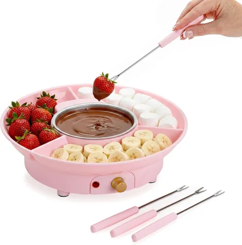 Vista 9 de Paris Hilton Máquina para hacer waffles de corazón, hace 5 mini waffles en forma de corazón o 1 waffle individual, placas antiadherentes fáciles