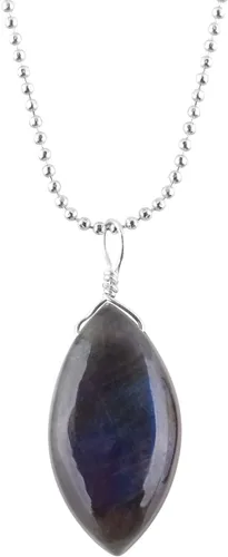 Vista 7 de Natural MultiColor Gemstone Dainty Pendant Necklace for Women