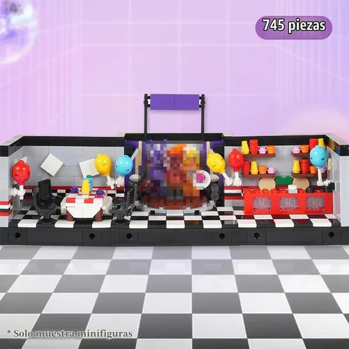 Vista 2 de Five Nights Stage Building Blocks Toys Set