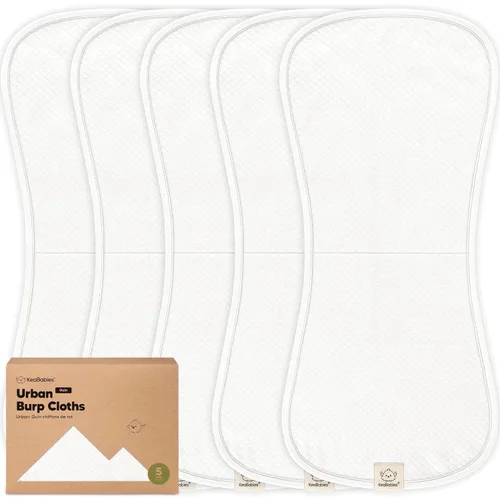 Vista 44 de Paños orgánicos para eructos para bebés niños y niñas, paquete de 5 paños de algodón súper absorbentes para bebés, trapos suaves y afelpados