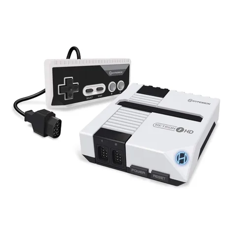 Vista 2 de Hyperkin RetroN 1 HD Gaming Console for NES (White) - Nintendo WiiGameCube