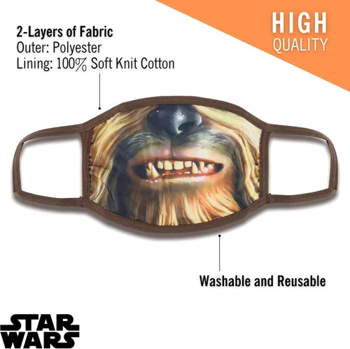 Vista 5 de Concept One Star Wars Chewbacca - Máscara facial para niños