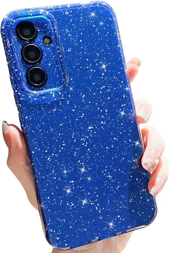 Vista 18 de MINSCOSE Funda compatible con Samsung Galaxy A14 5G, bonita funda delgada con purpurina fina, a prueba de golpes, de TPU para mujeres y niñas