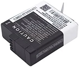Vista 4 de Batería de 1250 mAh para GoPro 601-10197-00, AABAT-001, ASST1, CHDHX-501, CHDHX-701, CHDHX-701-RW, Hero 2018, Hero 5, Hero 5 Black, Hero 6, Hero 6