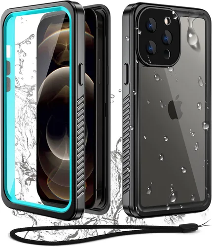 Vista 9 de WIFORT - Funda impermeable para iPhone 11 Pro - Protector de pantalla integrado resistente al agua, protección contra caídas dura, a prueba de Verde