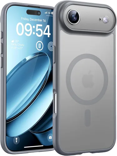 Vista 165 de TOCOL Funda para iPhone 11, compatible con Magsafe, protección completa de cámara, imanes integrados, protección contra caídas, funda translúcida