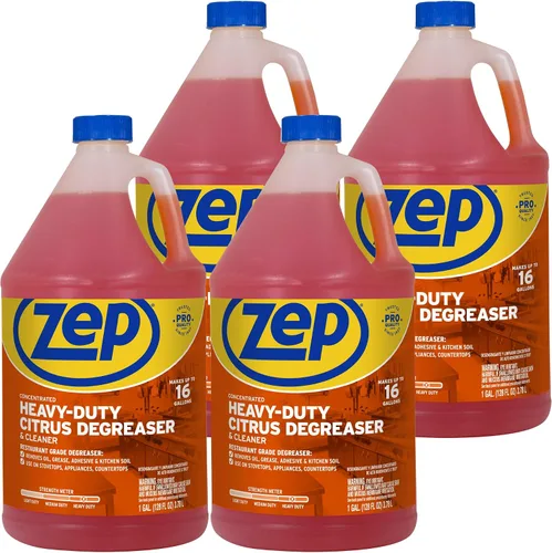 Vista 12 de Zep ZUCIT24 - Desengrasante y limpiador de cítricos de alta resistencia, 24 onzas (caja de 1), elimina aceite, grasa, adhesivo y tierra de cocina
