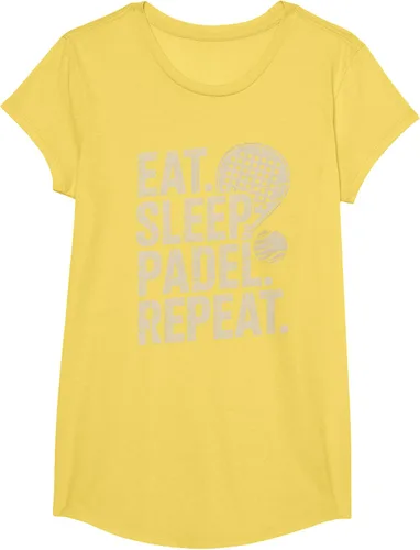 Vista 39 de Camiseta Eat Sleep Padel Repeat Padel Jugador de Tenis
