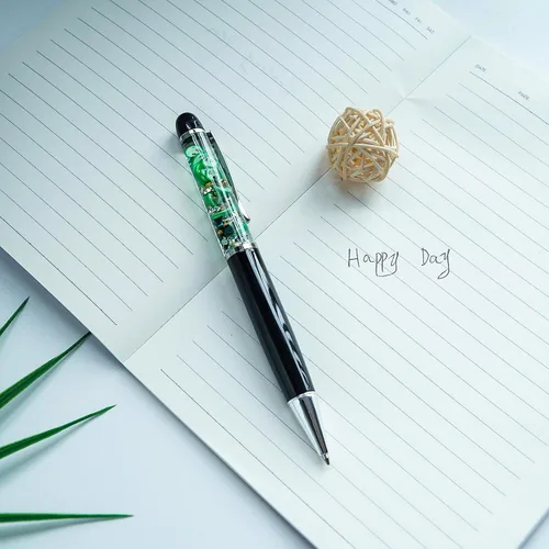 Vista 5 de Bolígrafos Divertidos de Alienígena Lindos Flotadores Líquido Flotante Escritura Diario Oficina Bolígrafo Regalo Único Para Mujeres Hombres