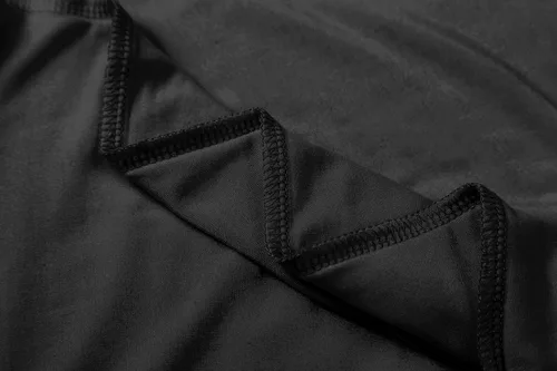 Vista 4 de Herou - Blusa de mangas largas ajustada, ligera e informal con cuello de tortuga para mujer