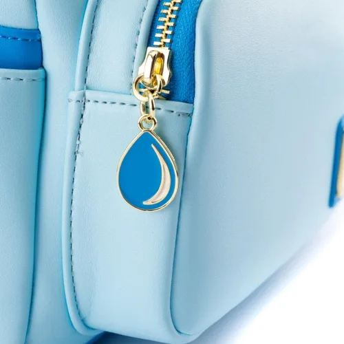Vista 4 de Loungefly Pokemon Piplup Cosplay - Bolso de hombro con doble correa para mujer, Multi, Cosplay