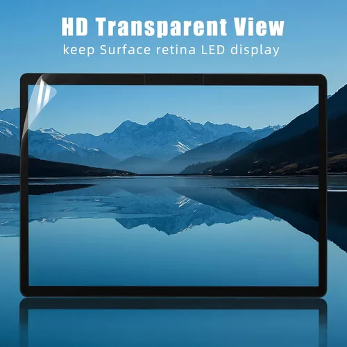 Vista 6 de Paquete de 2 protectores de pantalla compatibles con Microsoft Surface Go 3 / Go 2 /Go (2021/2020), papel mate, resistente a los arañazos