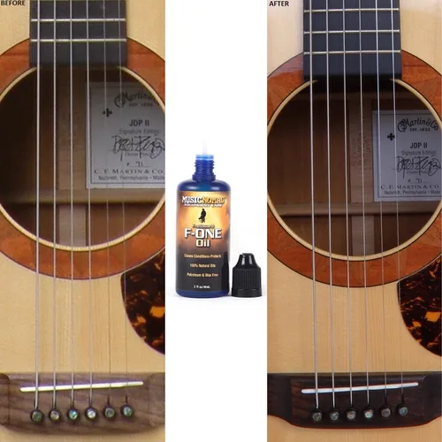 Vista 5 de MusicNomad F-ONE Aceite limpiador y acondicionador para diapasón 2 oz (MN105)