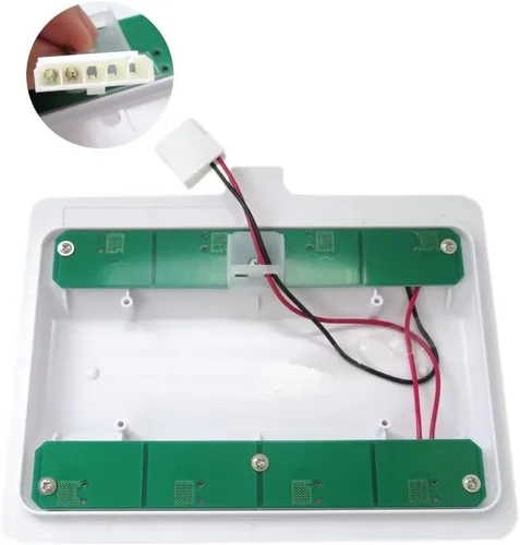 Vista 2 de Módulo de luz LED para refrigerador W11043011 W10866538 EAP12070396 4533926 para Whirlpool WRF555SDFZ03 WRF555SDFZ04 WRF555SDFZ05 WRF555SDFZ07 WRX7