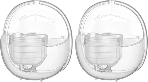 Vista 10 de Piezas de extractor de leche portátil, brida de copa colector de leche de 0.94 pulgadas, compatible con Momcozy/TSRETE S9/S10/S12, accesorios