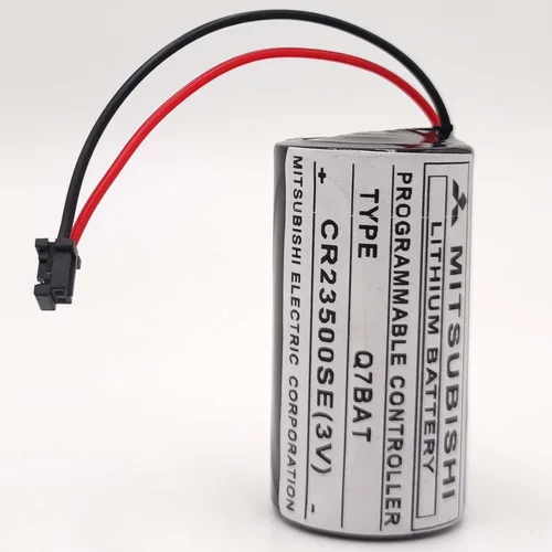 Vista 2 de para Mitsubishi Q7BAT, CR23500SE 3V 6000mAh PLC batería de repuesto (1 unids)