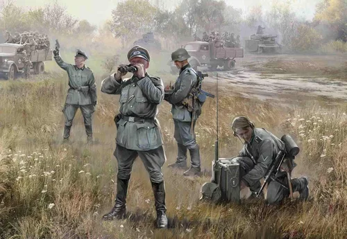 Vista 2 de Zvezda 6133 1/72 sede del ejército alemán WWII, 6133 Juguete
