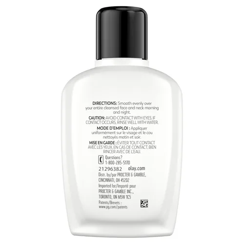 Vista 10 de Olay Hidratante Facial, Loción Fluida de Belleza Hidratante Activa, Hidratante Facial Original, 4 Oz. (Paquete de 2)