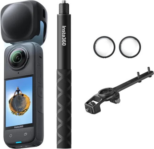 Vista 21 de Insta360 X4 Kit de Construcción - Cámara de construcción 360°, video HDR 360 de 8K30fps, foto de 72MP, lapsos de tiempo de 11K, compatible