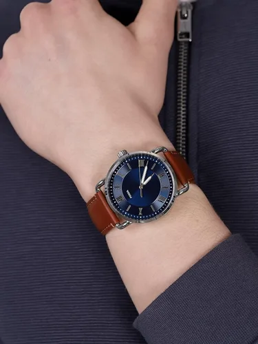 Vista 5 de FOSSIL Copeland - Funda de reloj para hombre, movimiento de cuarzo, correa de piel