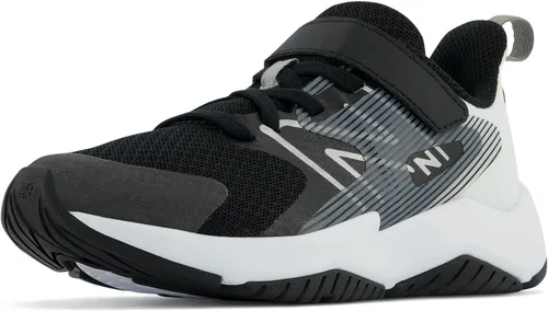 Vista 4 de New Balance Rave Run v2 - Tenis para correr con velcro para niños