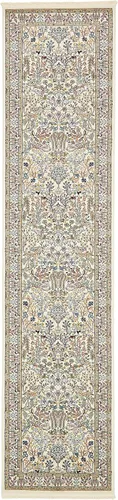 Vista 31 de Unique Loom Colección Narenj - Alfombra de área - Bristol (2' 2" x 3' 1" ovalada, azul/beige)