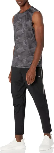 Vista 4 de Tienda Essentials Pantalón de entrenamiento de punto elástico para hombre