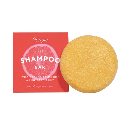Vista 6 de TANGIE Barra de champú natural Todo natural. Fabricado en Florida. Certificado libre de crueldad. Embalaje sin plástico. Cero desperdicio y vegano.
