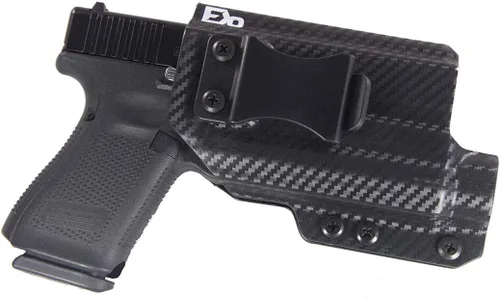 Vista 6 de Fierce Defender IWB - Funda Kydex Glock 19 23 32 con Streamlight TLR1 The Winter Warrior Series, fabricada en Estados Unidos, compatible con GEN 5
