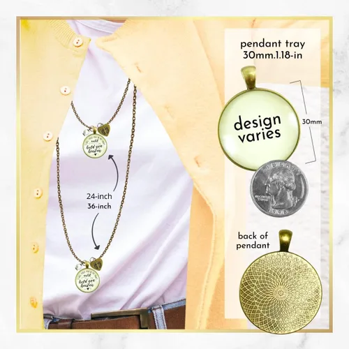 Vista 22 de Gutsy Goodness Miscarriage Necklace Comforting Sentimental Handmade Jewelry For Mom - Pendant, Message Card, Keepsake Gift Box