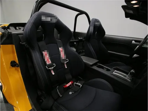 Vista 3 de iJDMTOY Adaptadores de soporte de montaje lateral en forma de L de 90 grados de ajuste universal compatibles con asiento de carreras