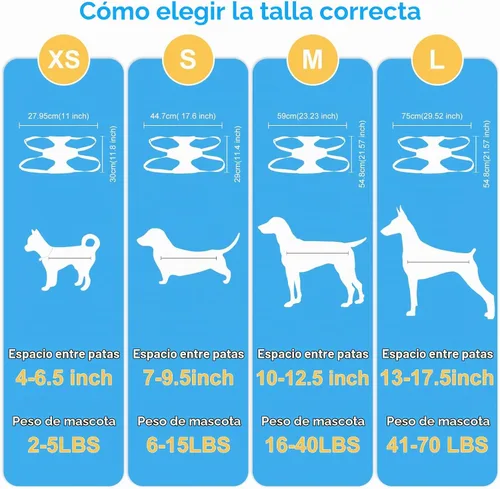 Vista 9 de Hamaca de aseo para gatos, arnés de aseo de mascotas para perros, cuidado