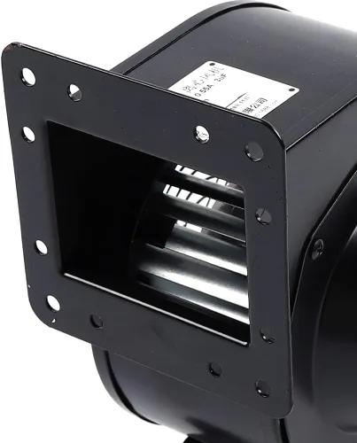 Vista 6 de Ventilador centrífugo, extractor de cocina de 110 V 120 W, ventilador de caldera de horno de madera, 1.10A 2600r/min 196CFM (120W)