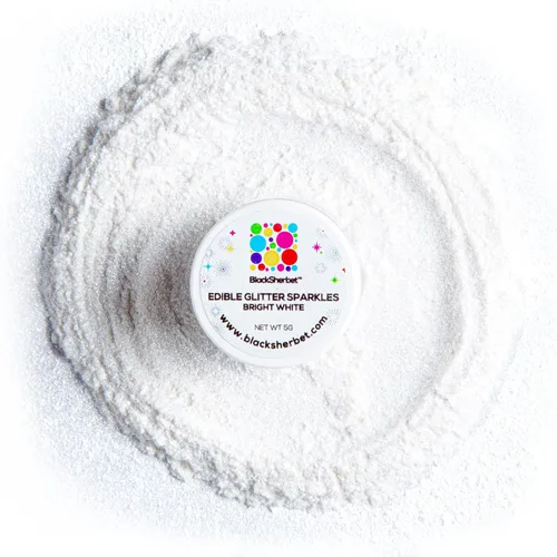 Vista 8 de Blacksherbet Purpurina comestible de albaricoque para bebidas, 0.18 oz, certificado KOSHER, purpurina y polvo para pasteles, fresas, magdalenas