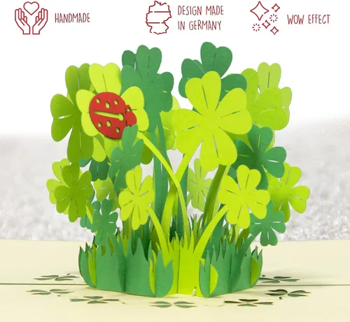 Vista 3 de LINPOPUP® Pop-Up Card, POP- UP tarjetas, POP UP tarjetas de cumpleaños, 3D tarjetas de felicitación 3D tarjeta plegable tarjeta de cumpleaños buena