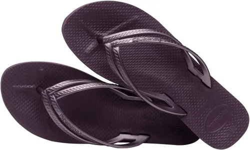 Vista 4 de Havaianas Sandalias de cuña para mujer gris acerogris acero