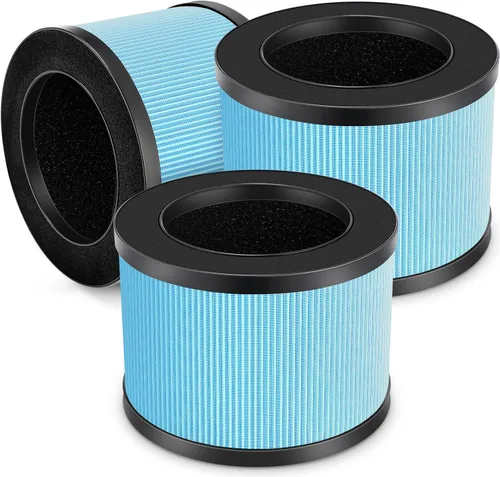 Vista 9 de DH-JH12 MK-06 MK-01 Filtro de repuesto HEPA compatible con VOOPNU DH-JH12, Tolife TZ-K1, para FreAire KN6391, para Kloudi DH-JH01, MJ012H y MJ001H