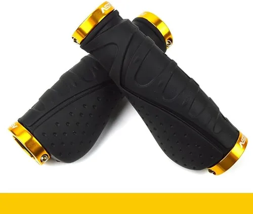Vista 2 de Manillar de bicicleta Grips Riding Vice Handle Aleación de aluminio Vice Manillar Equipos Mountain Bike Manillar Accesorios de bicicleta