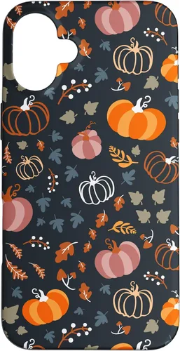 Vista 22 de iPhone 13 Otoño Hojas Caídas Calabaza Cosecha de Especias Feliz Otoño