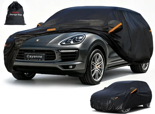 Vista 61 de Kayme Cubierta de auto SUV de 7 capas ajuste personalizado para BMW X1 (2009-2025), impermeable, para todo tipo de clima, para automóviles, cubierta