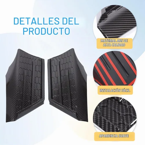 Vista 6 de Cubierta de guarnición para parachoques superior de automóvil compatible con Toyota Tacoma 2016 2017 2018 2019, panel decorativo de guarnición