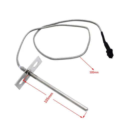 Vista 2 de Sensor de sonda de carne de alta temperatura RTD, sensor de sonda impermeable para barbacoa para sonda Pit Boss PB1000XL-025-R00