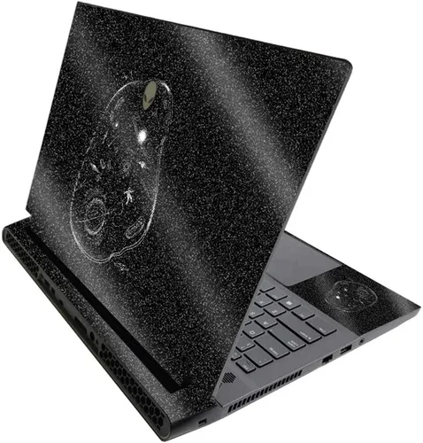 Vista 565 de MightySkins - Skin brillante con purpurina para Alienware M17 R3 (2020) y M17 R4 (2021) - Diversión de los años 90 Acabado duradero con purpurina