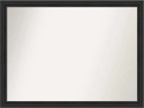 Vista 166 de Amanti Art Espejo personalizado, gran espejo de baño estrecho, espejo de pared o espejo de tocador de baño sobre el fregadero (24 x 24 pulgadas)